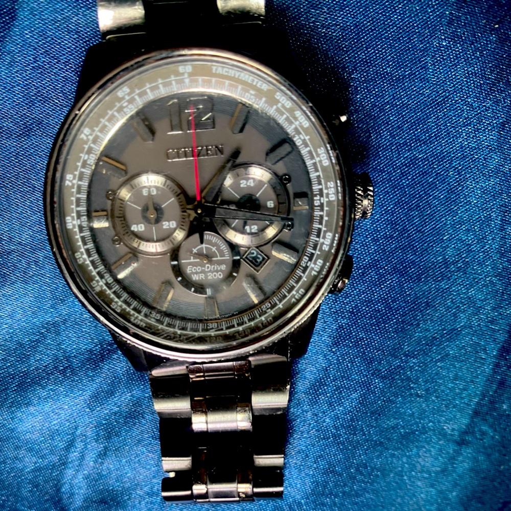 Men’s Citizen eco drive nighthawk watch